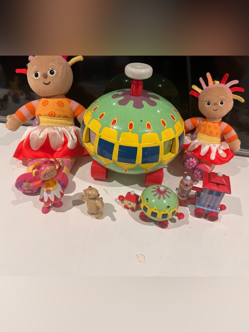 In the night garden lot